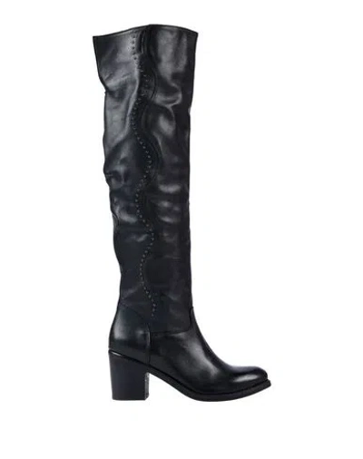 Ovyè Ovyé Woman Boot Black Size 8 Soft Leather