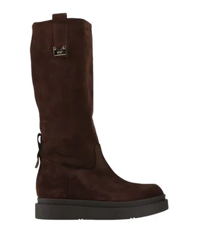 Ovyè Ovyé Woman Boot Brown Size 8 Calfskin