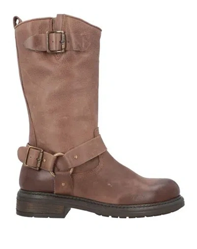 Ovyè Ovyé Woman Boot Brown Size 8 Leather