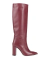 Ovyè Ovyé Woman Boot Burgundy Size 10 Calfskin
