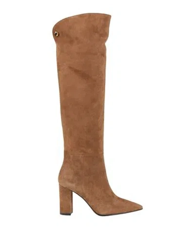 Ovyè Ovyé Woman Boot Camel Size 7 Leather