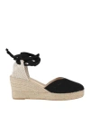 Ovyè Ovyé Woman Espadrilles Black Size 8 Textile Fibers In Black