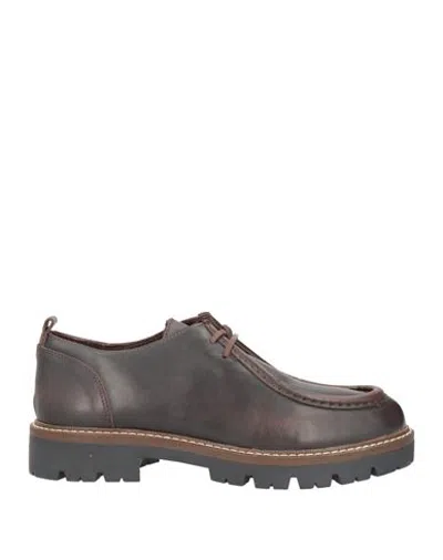 Ovyè Ovyé Woman Lace-up Shoes Chocolate Brown Size 9 Leather