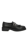 Ovyè Ovyé Woman Loafers Black Size 10 Calfskin In Black