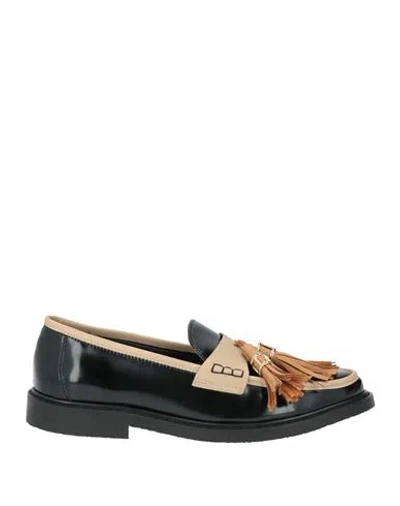 Ovyè Ovyé Woman Loafers Black Size 6 Synthetic Material