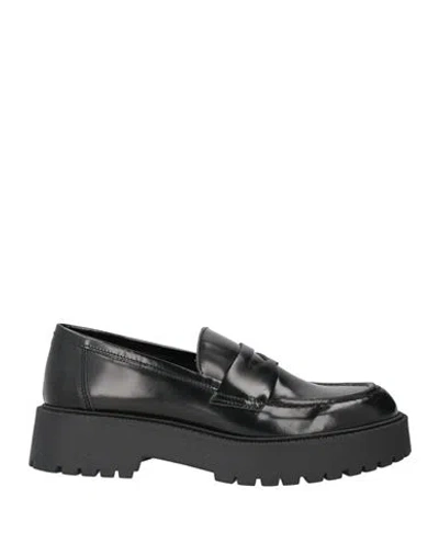 Ovyè Ovyé Woman Loafers Black Size 7 Leather