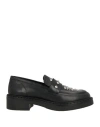 Ovyè Ovyé Woman Loafers Black Size 7 Leather