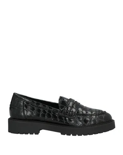 Ovyè Ovyé Woman Loafers Black Size 8 Leather