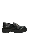 Ovyè Ovyé Woman Loafers Black Size 8 Leather In Black