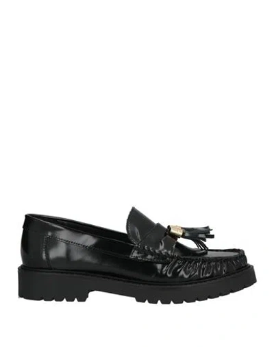 Ovyè Ovyé Woman Loafers Black Size 8 Leather