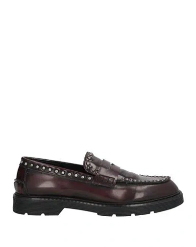 Ovyè Ovyé Woman Loafers Burgundy Size 7 Leather