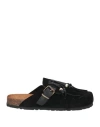 Ovyè Ovyé Woman Mules & Clogs Black Size 10 Leather In Black