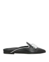 Ovyè Ovyé Woman Mules & Clogs Black Size 7 Leather