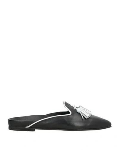 Ovyè Ovyé Woman Mules & Clogs Black Size 7 Leather