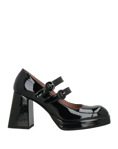 Ovyè Ovyé Woman Pumps Black Size 10 Soft Leather