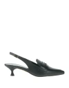 Ovyè Ovyé Woman Pumps Black Size 7 Leather