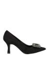 Ovyè Ovyé Woman Pumps Black Size 7 Leather