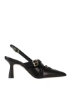 Ovyè Ovyé Woman Pumps Black Size 7 Leather In Black