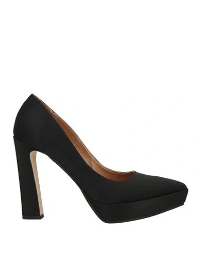 Ovyè Ovyé Woman Pumps Black Size 7 Textile Fibers