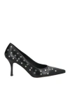 Ovyè Ovyé Woman Pumps Black Size 8 Calfskin