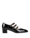 Ovyè Ovyé Woman Pumps Black Size 8 Leather