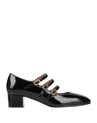 Ovyè Ovyé Woman Pumps Black Size 8 Leather