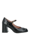 Ovyè Ovyé Woman Pumps Black Size 8 Leather