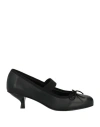 Ovyè Ovyé Woman Pumps Black Size 8 Leather
