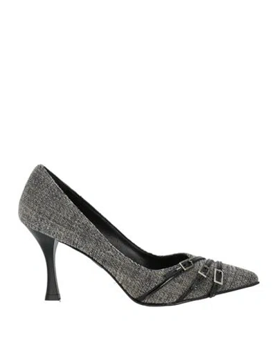 Ovyè Ovyé Woman Pumps Black Size 8 Leather