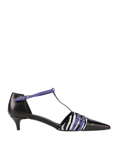 Ovyè Ovyé Woman Pumps Black Size 8 Leather