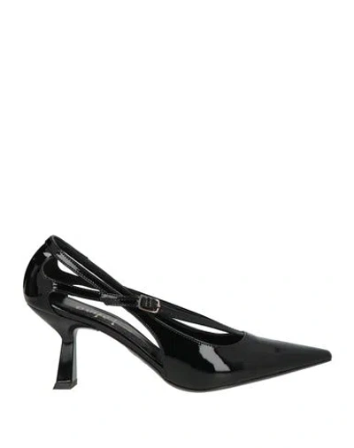 Ovyè Ovyé Woman Pumps Black Size 8 Synthetic Material