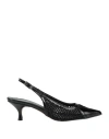 Ovyè Ovyé Woman Pumps Black Size 7 Textile Fibers
