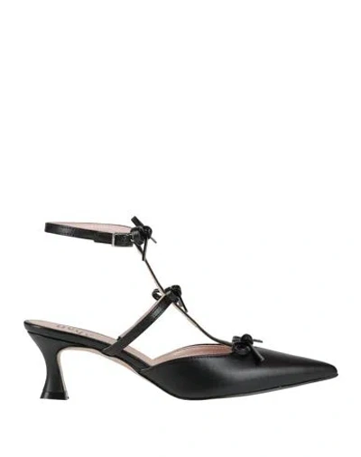 Ovyè Ovyé Woman Pumps Black Size 7 Textile Fibers