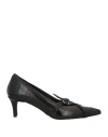 Ovyè Ovyé Woman Pumps Black Size 8 Textile Fibers
