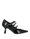 Ovyè Ovyé Woman Pumps Black Size 8 Vegetable Fiber