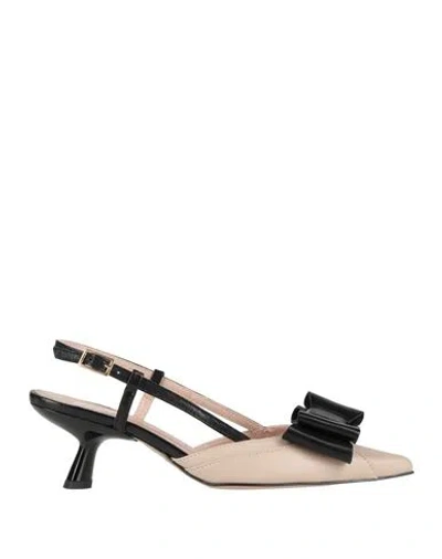 Ovyè Ovyé Woman Pumps Blush Size 7 Leather In Multi