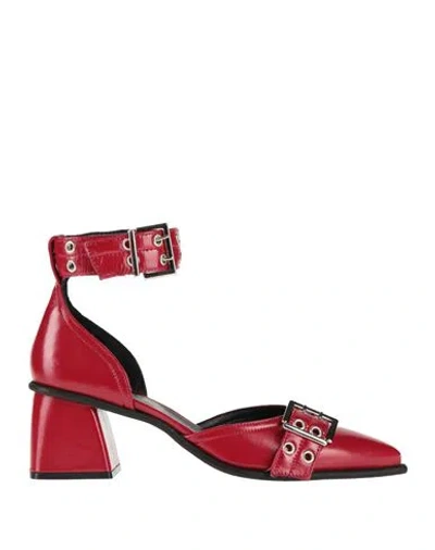 Ovyè Ovyé Woman Pumps Brick Size 8 Leather In Multi