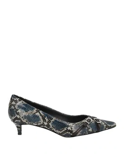 Ovyè Ovyé Woman Pumps Navy Size 7 Leather