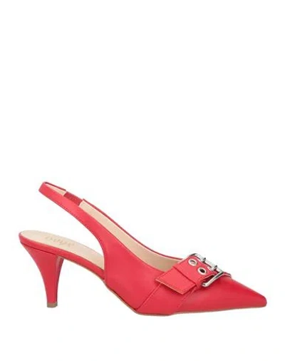 Ovyè Ovyé Woman Pumps Red Size 8 Leather