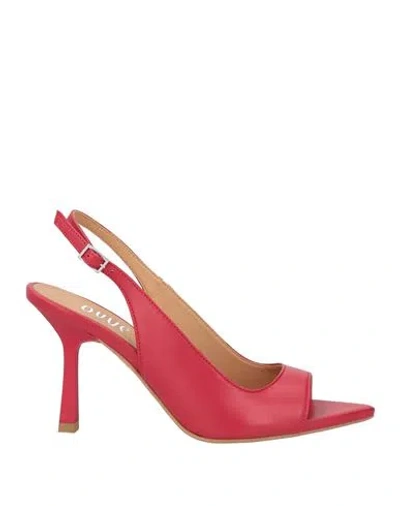 Ovyè Ovyé Woman Sandals Red Size 8 Leather