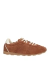 Ovyè Ovyé Woman Sneakers Brown Size 8 Leather In Brown