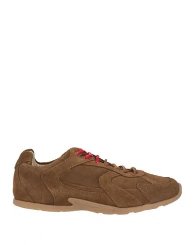 Ovyè Ovyé Woman Sneakers Light Brown Size 8 Leather