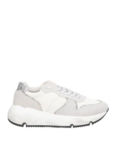 Ovyè Ovyé Woman Sneakers Light Grey Size 8 Textile Fibers In White