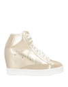 Ovyè Ovyé Woman Sneakers Platinum Size 8 Leather In White