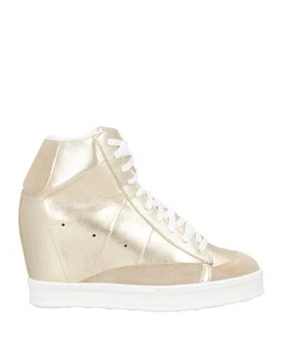 Ovyè Ovyé Woman Sneakers Platinum Size 8 Leather In White