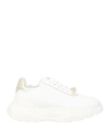 Ovyè Ovyé Woman Sneakers White Size 7 Calfskin In White