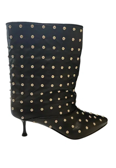 Ovyè Women's Trousers Ovye Studs In Black