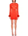 Ow Ciara Mini Dress In Orange