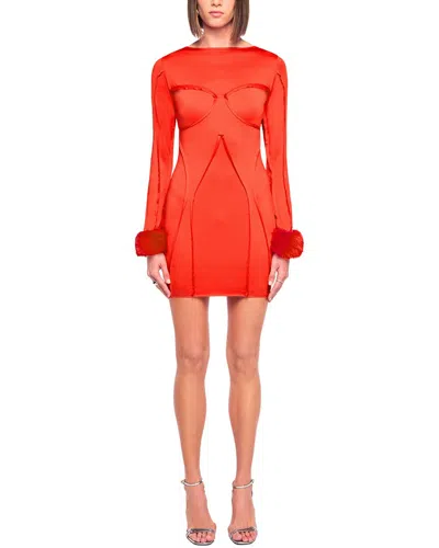Ow Ciara Mini Dress In Orange