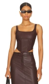 Ow Collection Oberteil Amara In Chocolate